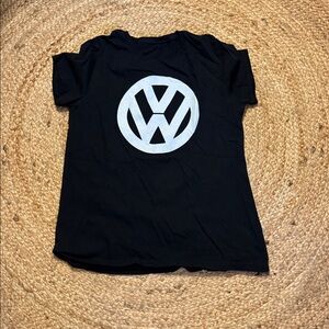 Black T-Shirt with VW Logo